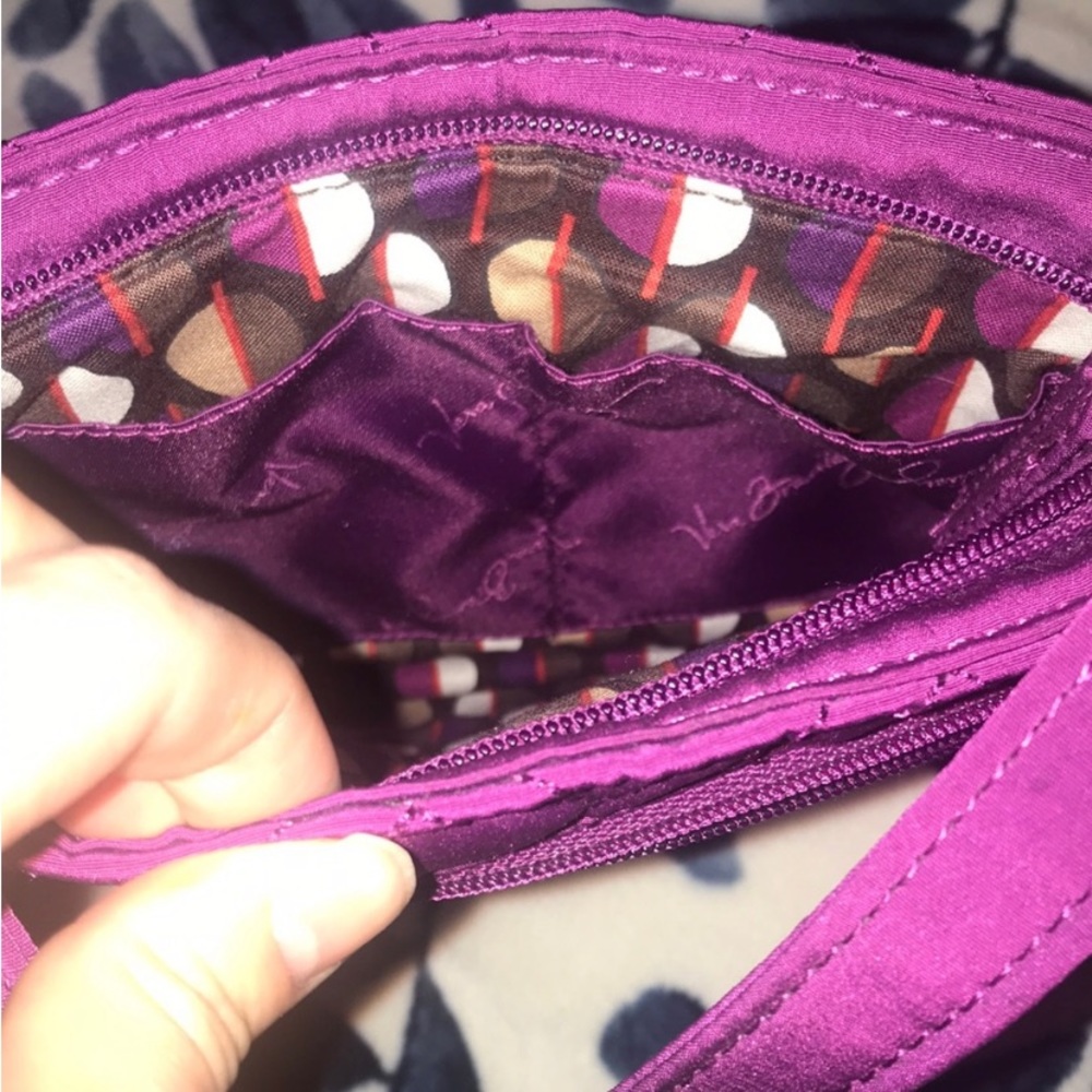 Vera Bradley purple mini bag - Picture 4 of 11